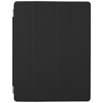 Black Magnetic Ipad Cover by SixCentsStudio at Zazzle