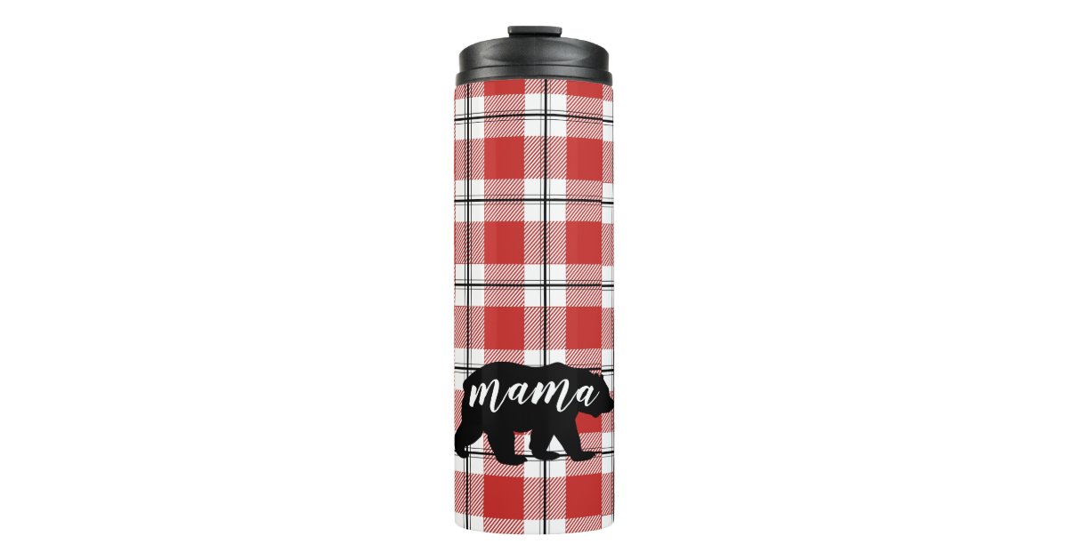 24 oz Multi-Color Chilly Tumbler Abstract Plaid