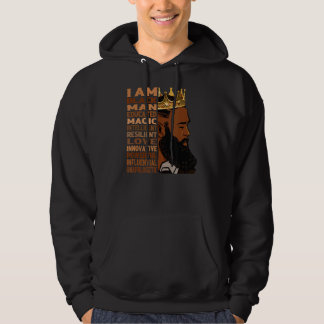 Black Man Educated Black History Month Love Africa Hoodie