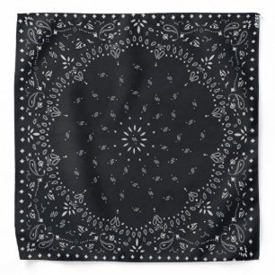 Black Mandala Bandana