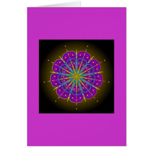 Black mandala cards (Front)