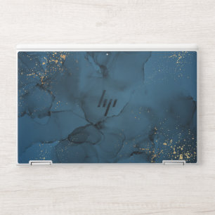 Black Marbel Hp laptop skins,HP EliteBook X360  Skin