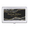Black Marble Agate Gold Glitter