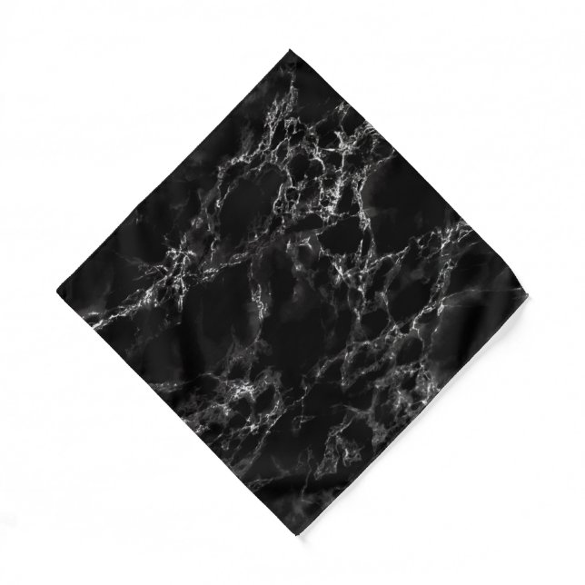 Black Marble Bandana (Front)
