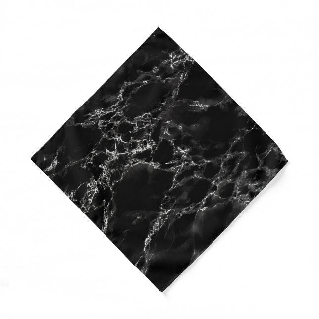 Black Marble Bandana (Front)