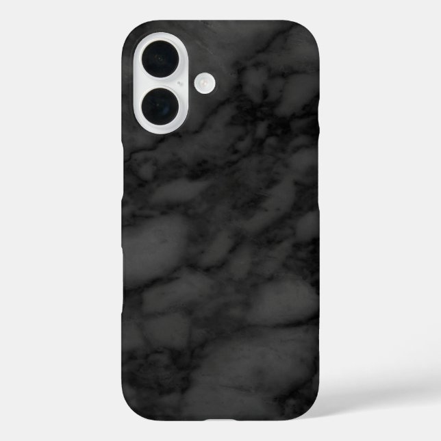 Black Marble Case-Mate iPhone Case (Back)