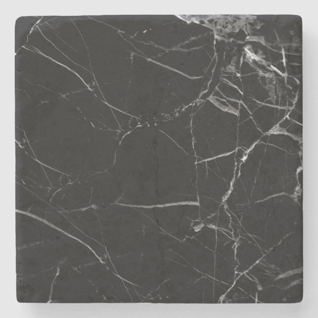Black marble coaster (Front)