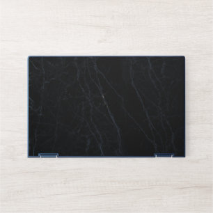 Black Marble Elite Dragonfly Notebook HP Laptop Skin