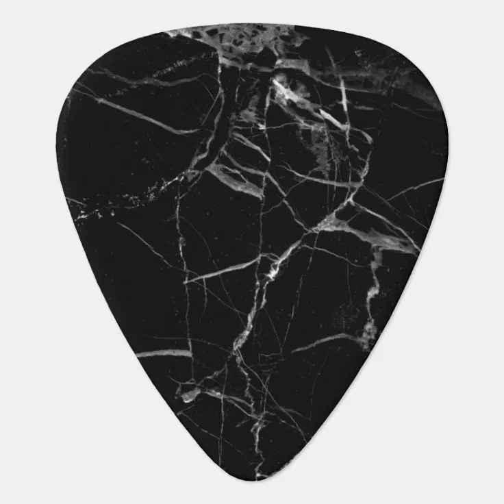 guitar pick black