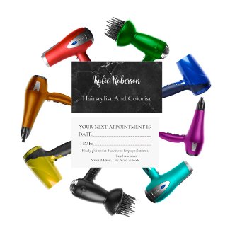 Black Marble Hairstylist