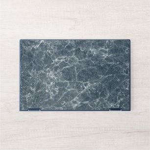 Black marble HP Elite Dragonfly Notebook Skin