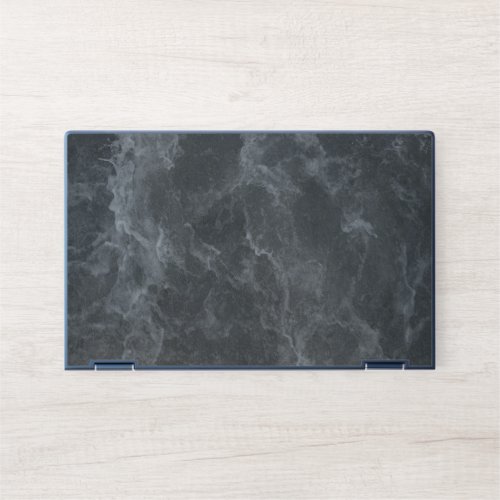 Black marble HP Elite Dragonfly Notebook Skin