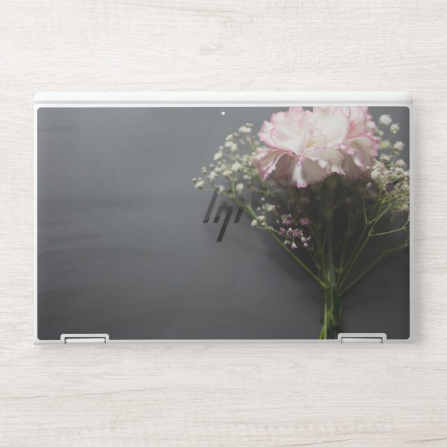 Black Marble HP EliteBook X360 1030 G3/G4 HP Laptop Skin (Front)