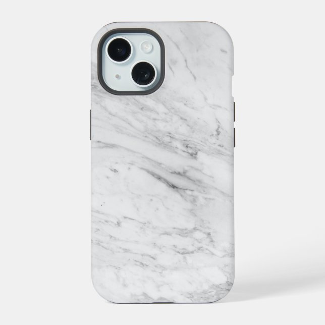 Black Marble Iphone Case (Back)