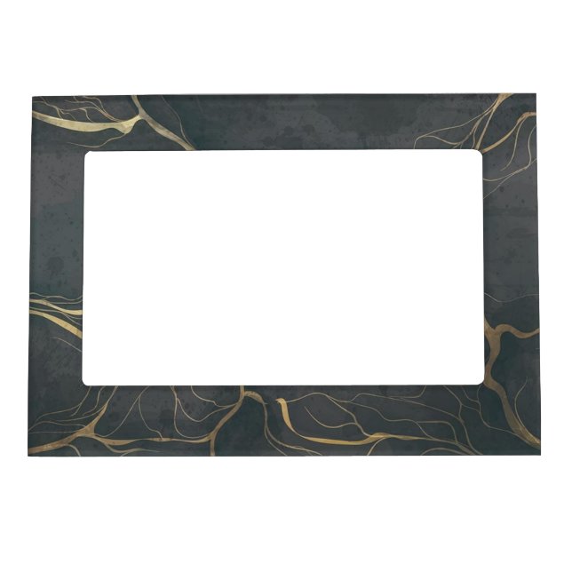 black marble magnetic frame (Front)