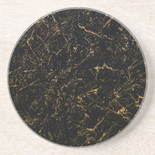 Black Marble Sandstone Coaster