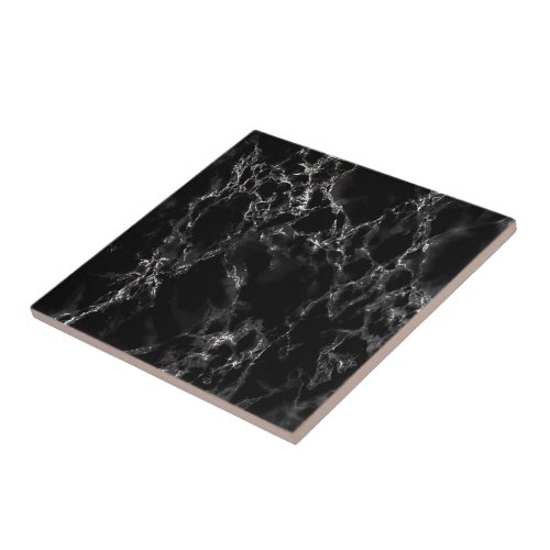 Black Marble Stone Ceramic Tile