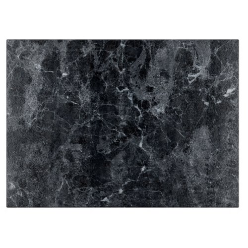 Black Marble Texture  Cutting Board