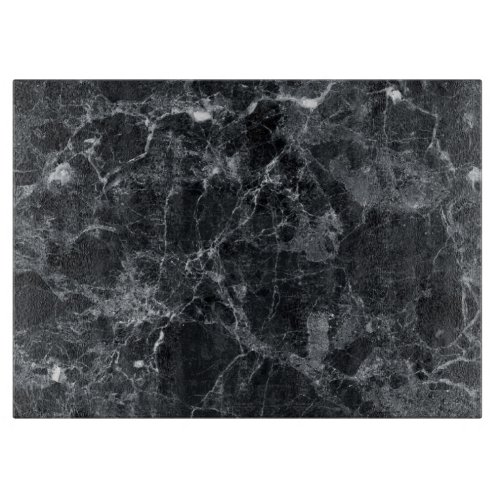 Black marble texture cutting board