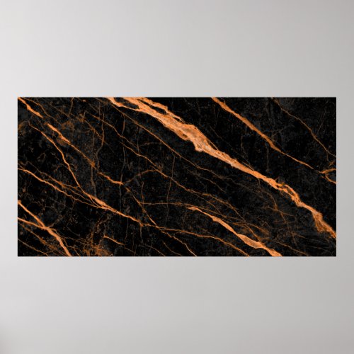 black marble with golden veins emperador marble n poster