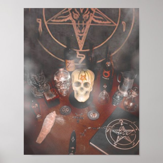 Black Mass Altar Poster (Front)