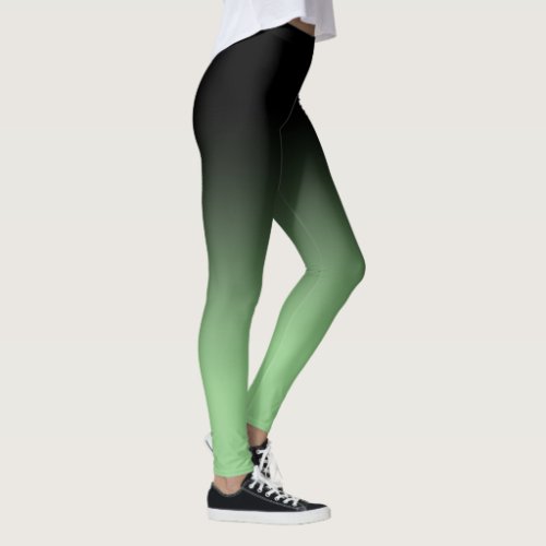 Black Matcha Ombre Leggings