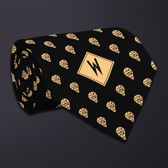 Black Math Teacher Arithmetic Neck Tie (Creator Uploaded)