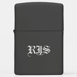 Black Matte Zippo Lighter