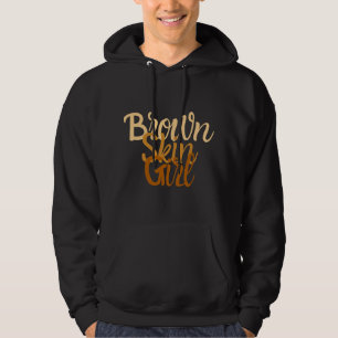 Black Melanin Queen Magic Brown Skin Girl Juneteen Hoodie