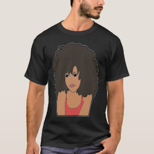 Black Melanin Queen Woman Empowerment Power Girl E T-Shirt