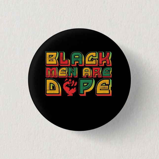 black_men_are_dope_01 button (Front)