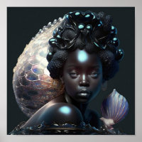 'Black Mermaid 3' Poster