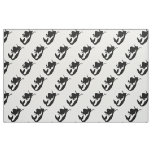 Black Mermaid Silhouette  Thunder_Cove Fabric