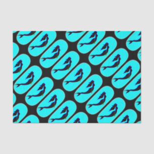 black mermaids rising tissue paper