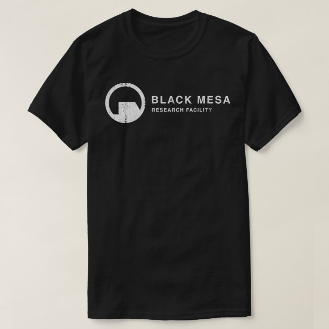 Black Mesa Research Facility T-Shirt (Design Front)