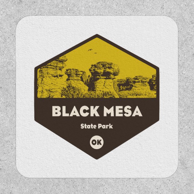 Black Mesa State Park Oklahoma Patch (Front)