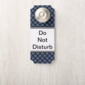 Black Mesh White Balls Moire(T) by Kenneth Yoncich Door Hanger