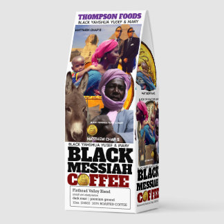 BLACK MESSIAH  Coffee, 12oz Bag, Dark Roast, Flath Roasted Coffee
