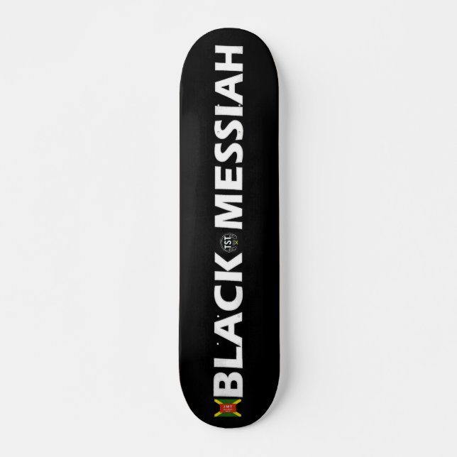 BLACK MESSIAH Skateboard, 7¾" Deck (Front)