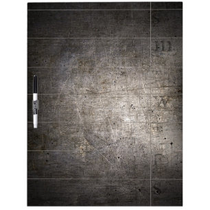 Black Metal 2 Large weekly Pen Dry Erase Board