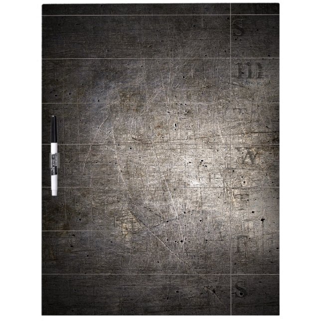 Black Metal 2 Large weekly Pen Dry Erase Board (Front)