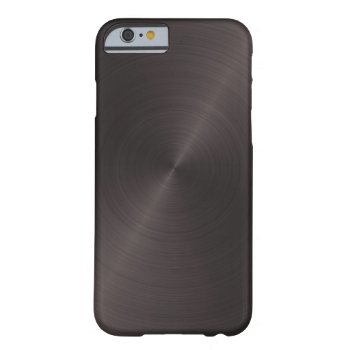 Black Metal Barely There Iphone 6 Case by unique_cases at Zazzle