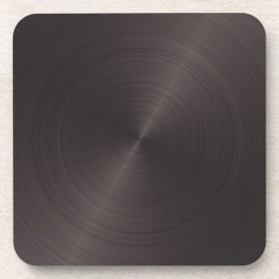 Black Metal Drink Coaster