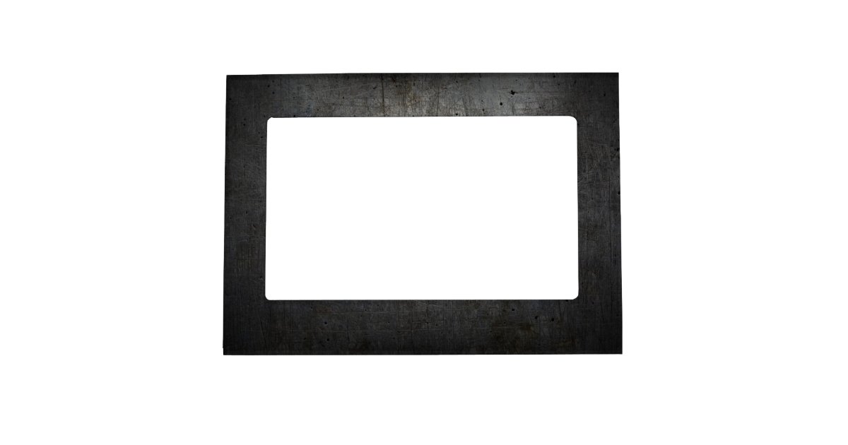Black Metal Frame Zazzle