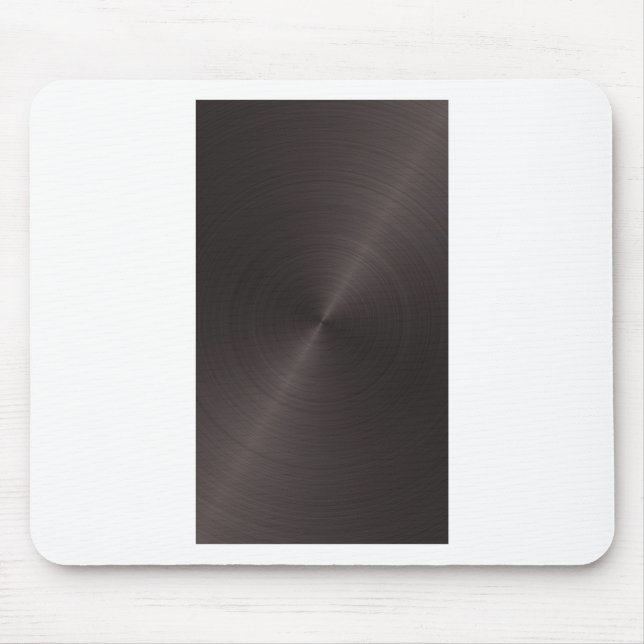Black Metal Mouse Pad (Front)