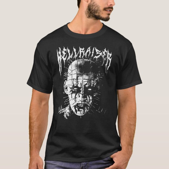 Black Metal Pinhead Essential T-Shirt (Front)