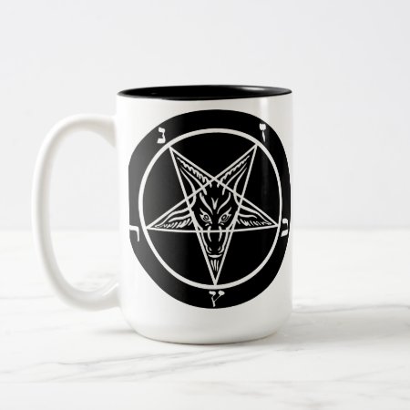 Black Metal Satan Baphomet Coffee Mug 666