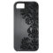 Black Metallic Brushed Aluminum & Floral Damasks