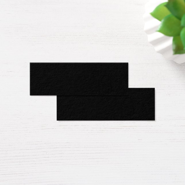 Black Mini Profile Card (Desk)