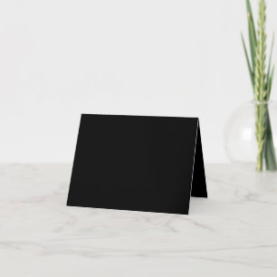 Black Minimal Abstract Modern Dark Card